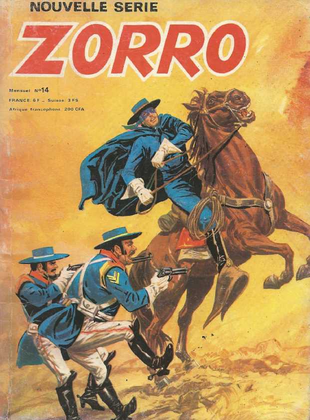 Scan de la Couverture Zorro DPE Greantori n 14